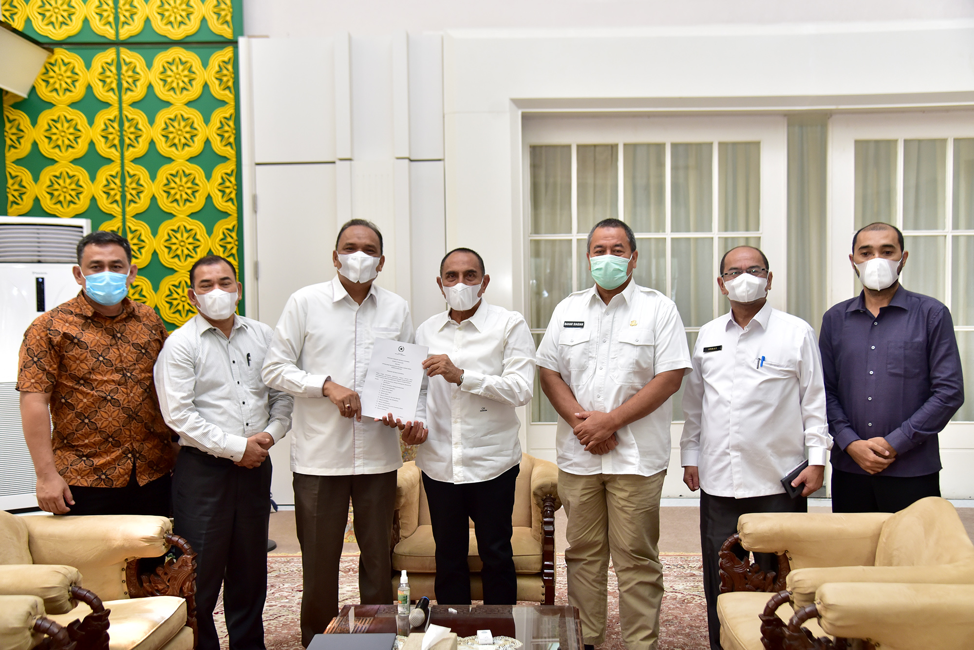 Gubernur Edy Rahmayadi Siap Jalankan  Instruksi Presiden Melalui Regulasi di Daerah