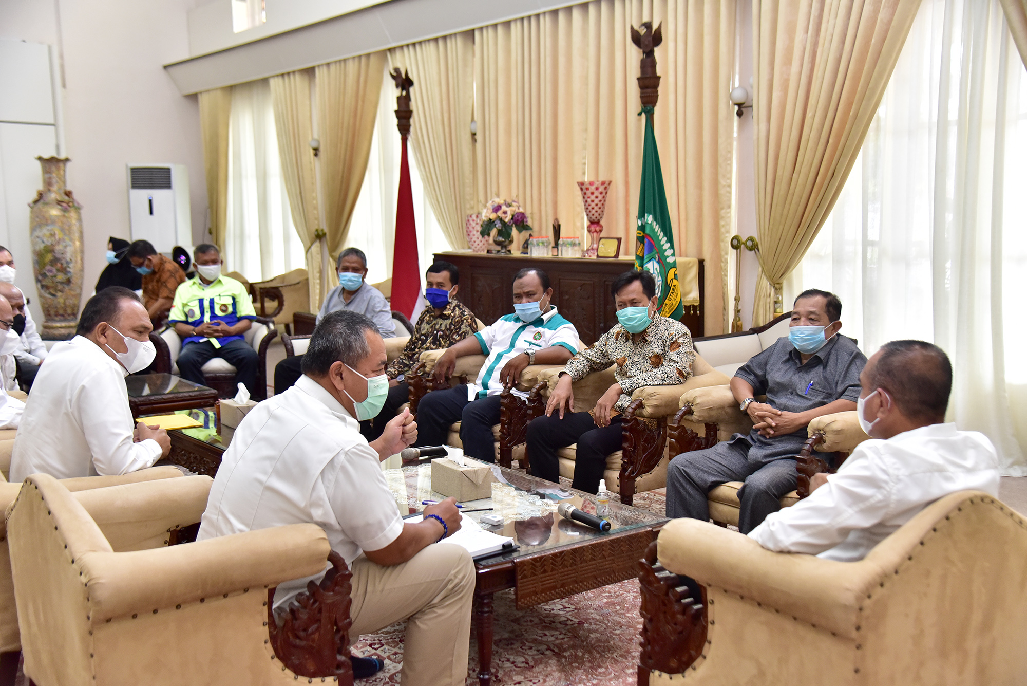 Hari Buruh Sedunia 1 Mei 2021,  Gubernur Edy Rahmayadi Minta Kegiatan  Mengutamakan Protokol Kesehatan