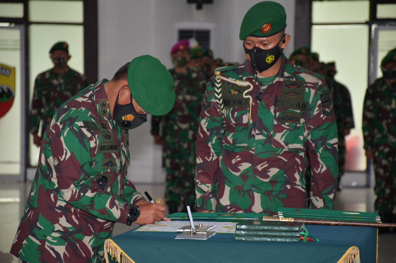 Pangdam I/BB Pimpin Tradisi Korps Penerimaan dan Serah Terima Jabatan  Pejabat Kodam I/BB