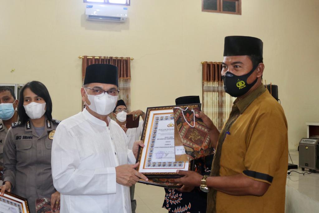 Wali Kota Apresiasi Pemberian Penghargaan pada Posko PPKM Berbasis Mikro Terbaik di Wilayah Polres Pelabuhan Belawan