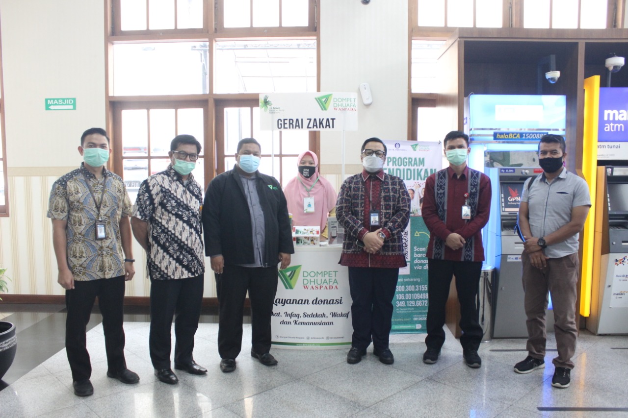 DD Waspada Bersama Bank IndonesiaÂ   Hadirkan Gerai Zakat