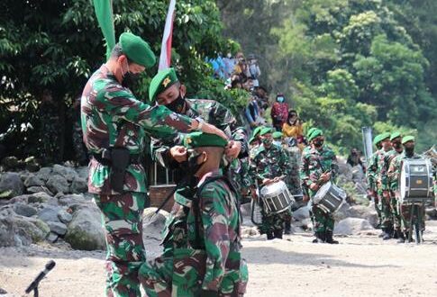 Danrindam I/BB Tutup Latihan Yuddhawastu Pramukha & Tradisi Pembaretan Sisdik Kejuruan Bintara Infanteri Abit Dikmaba PK TNI AD TA 2020