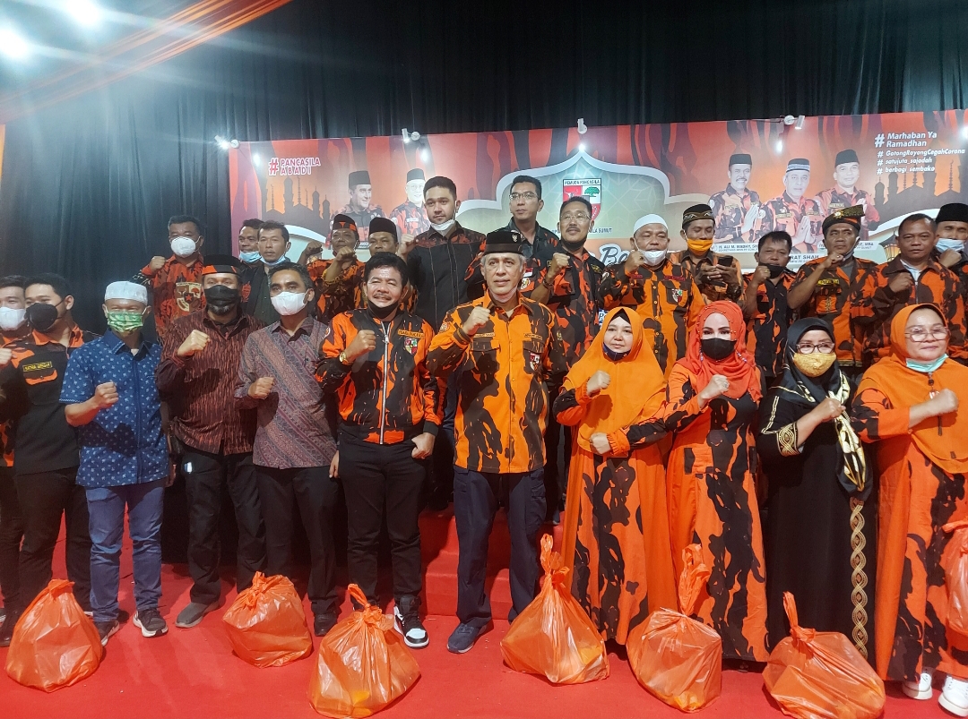 Berbagi 1000 Paket, Ketua MPW PP Sumut : Puasa Momen Hijrah, Jadilah Lebih Baik