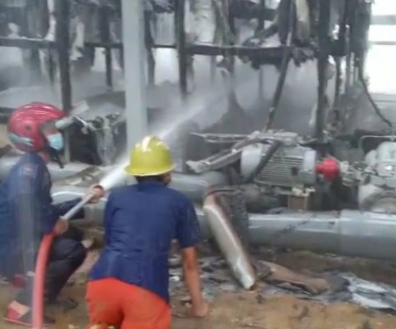 Konstruksi PT SMGP di Puncak Sorik Marapi Terbakar, Diduga Ini Penyebabnya