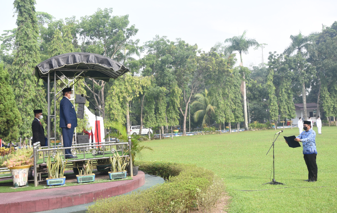 Wakil Bupati Deli Serdang Pimpin Upacara Harkitnas ke 113