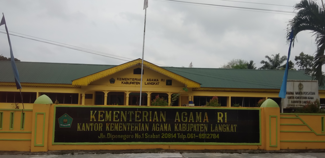 Kasi Pemad Kemenag Langkat Diduga Kangkangi UUD No 3 Thn 2017 Pasal 63 dan Pasal 64