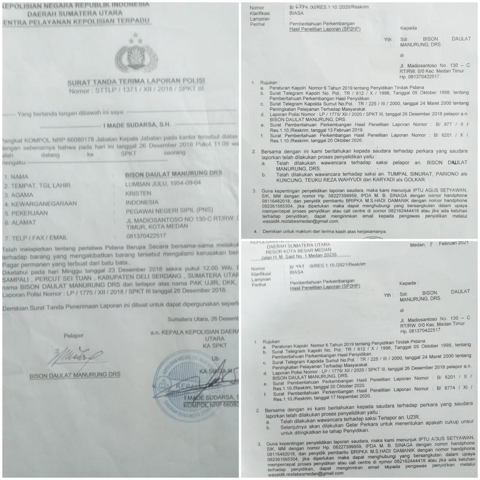 Hampir 3 Tahun Kasus Aksi Premanisme Ujir Cs Dipertanyakan