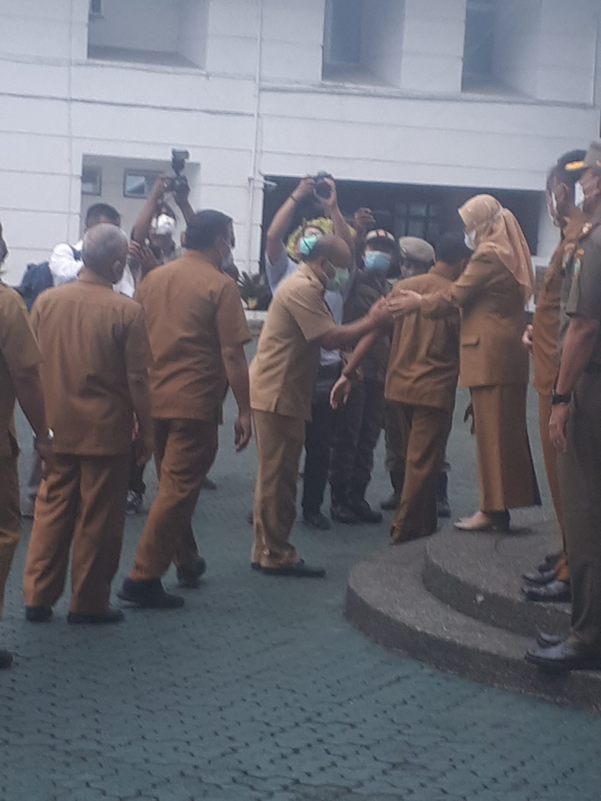 Upacara Purna Tugas Hj R Sabrina Tanpa Dihadiri Gubsu Edy