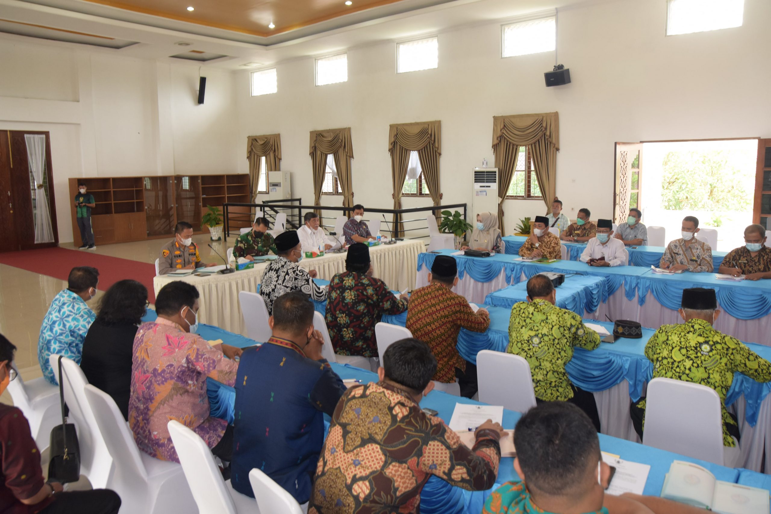 Forkopimda Undang Tokoh Agama Deliserdang, Â Bahas Penyebaran Covid-19