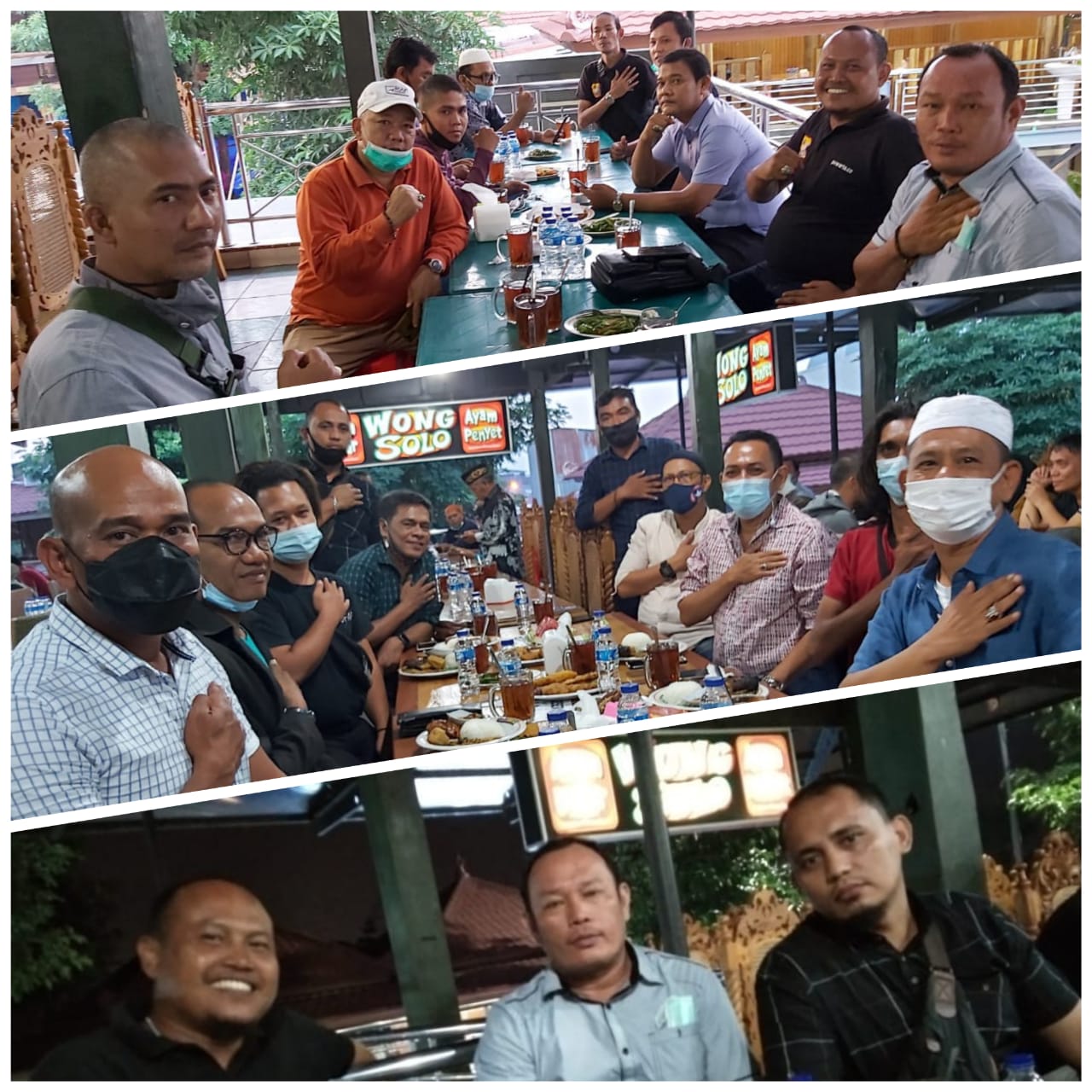 Kegiatan Rutin Bukber Ramadhan 1442 H Pewarta Dihadiri Kasat Narkoba Polrestabes Medan