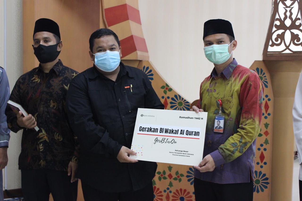 Peringati Nuzulul Quran, DD Waspada Bersama BI Siap Salurkan 81 Wakaf Al Quran ke Daerah Pelosok