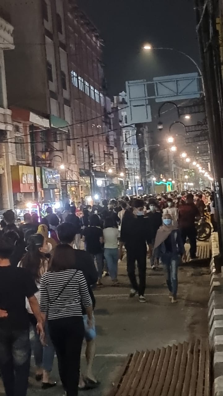 Kawasan KulinerÂ  Kesawan Medan Ditutup, Tapi Klaim Diliburkan
