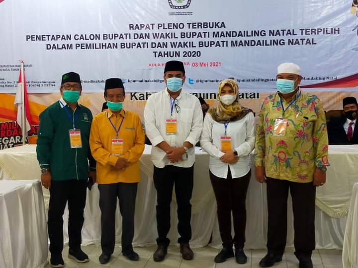 Sah,Paslon SUKA Menang Pilkada Madina