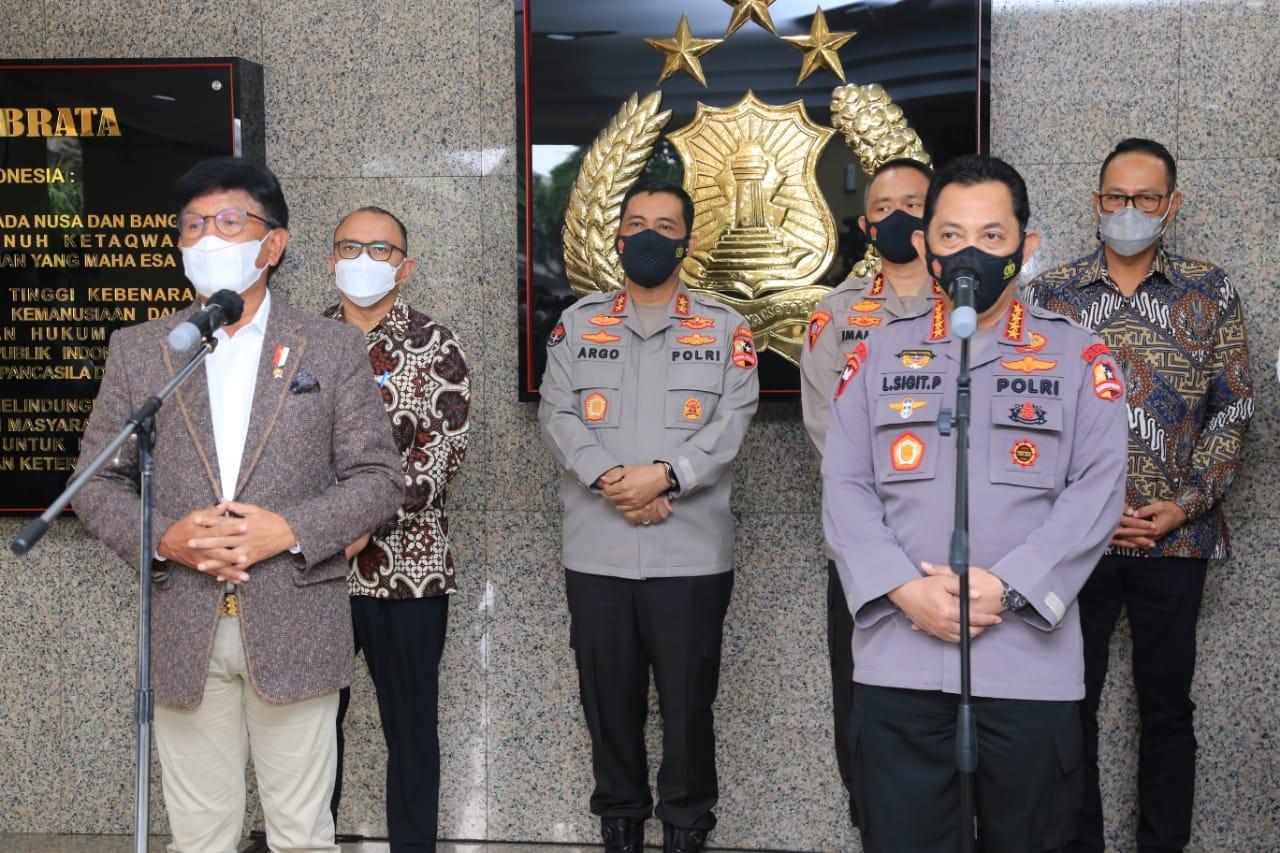 KapolriÂ  Dukung Penuh Program Pembangunan Infrastruktur Teknologi Informasi Komunikasi