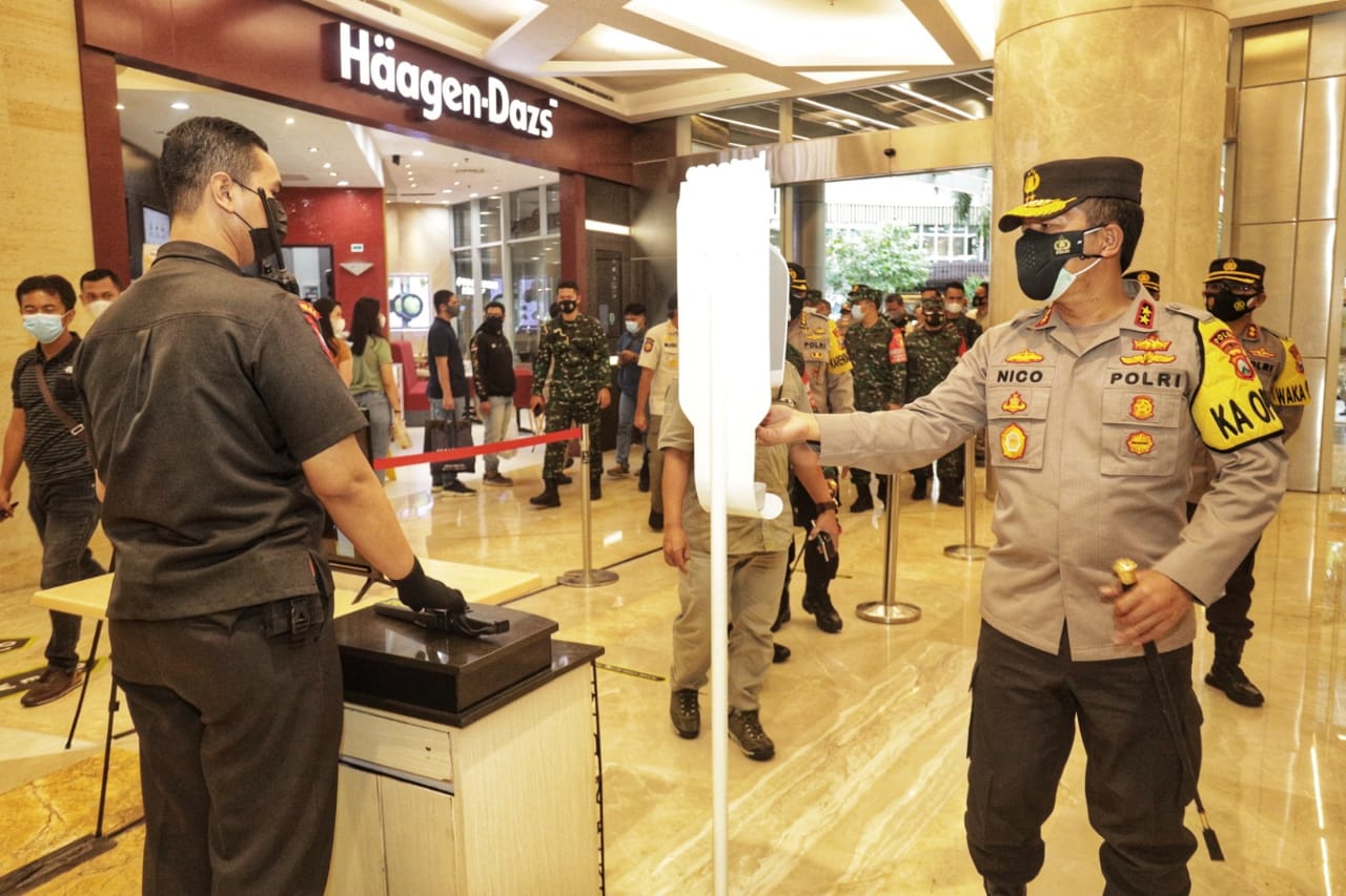 Pastikan Prokes Pusat Perbelanjaan, Forkopimda Jatim Sidak Tunjungan Plaza