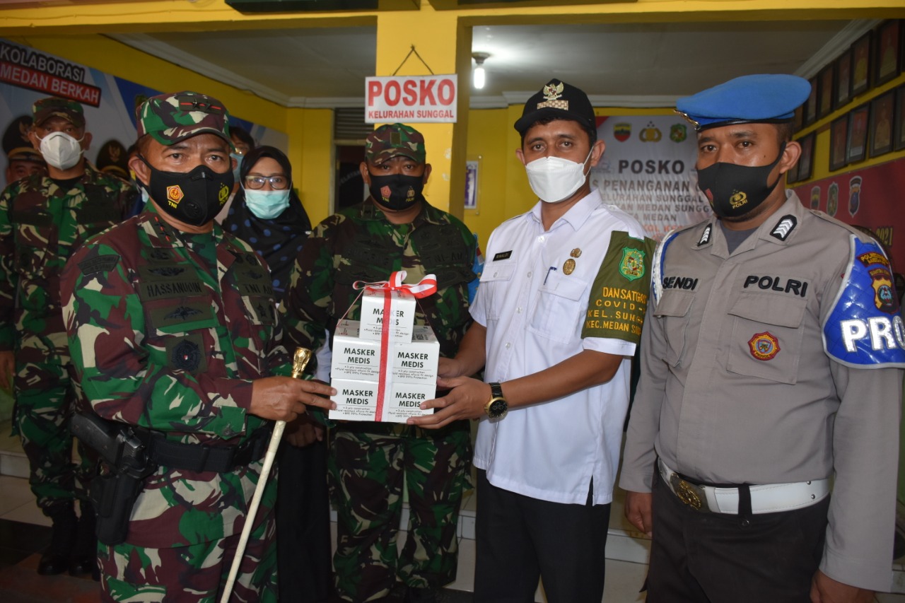 Pangdam I/BB : Tingkatkan Peran Aktif posko Satgas  Penanganan  Covid- 19