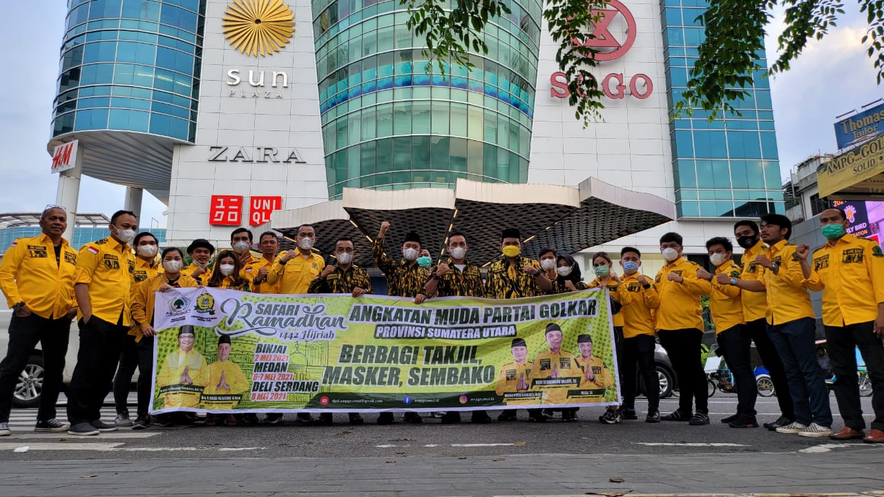 PD AMPG Sumut Kembali Berbagi Sembako dan Takjil, Dedi Dermawan: Indahnya Berbagi