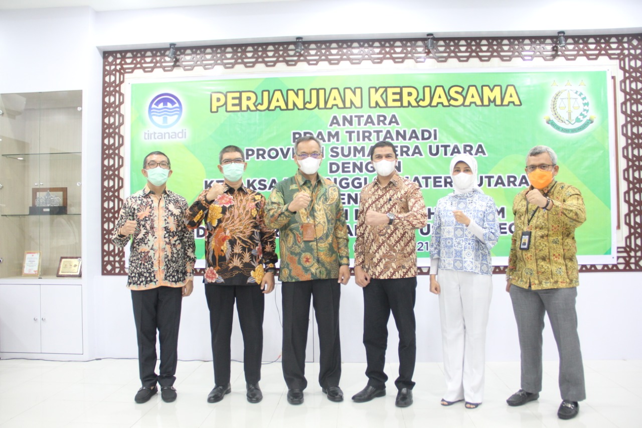 PDAM Tirtanadi Jalin MoU dengan Kejati Sumut