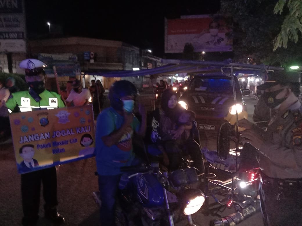 Patroli Gabungan Ops Yustisi TNI-Polri Bersama Pemko Tanjung Balai Seser 4 Lokasi