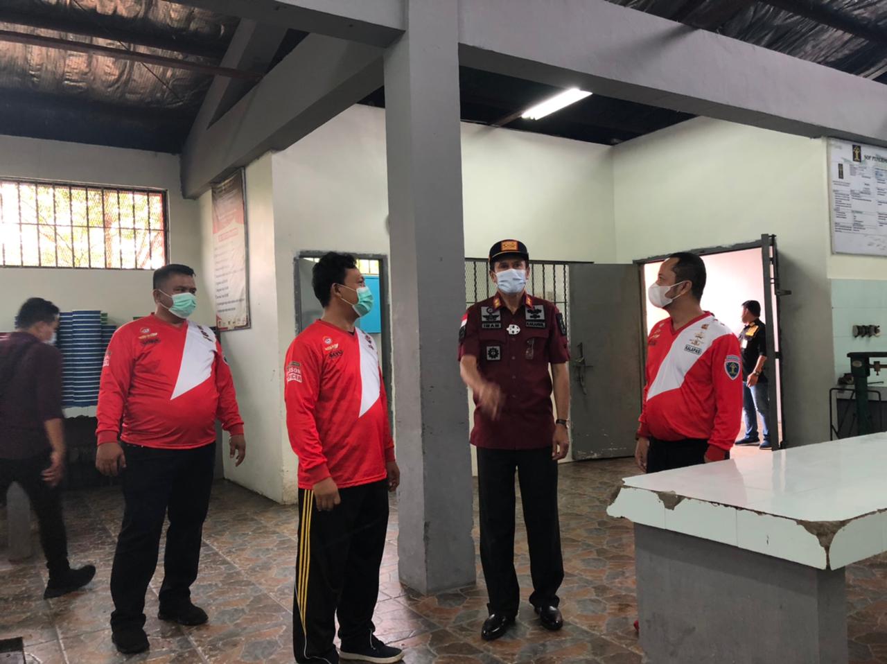 Kakanwil Kemenkumham Sumut dan Kadiv Pas Lakukan Sidak di Lapas Narkotika Klas llA Langkat