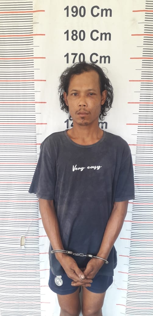 Diduga Sodomi Anak Dibawah Umur Pria Pengangguran Berambut Gondrong di Polisikan Warga