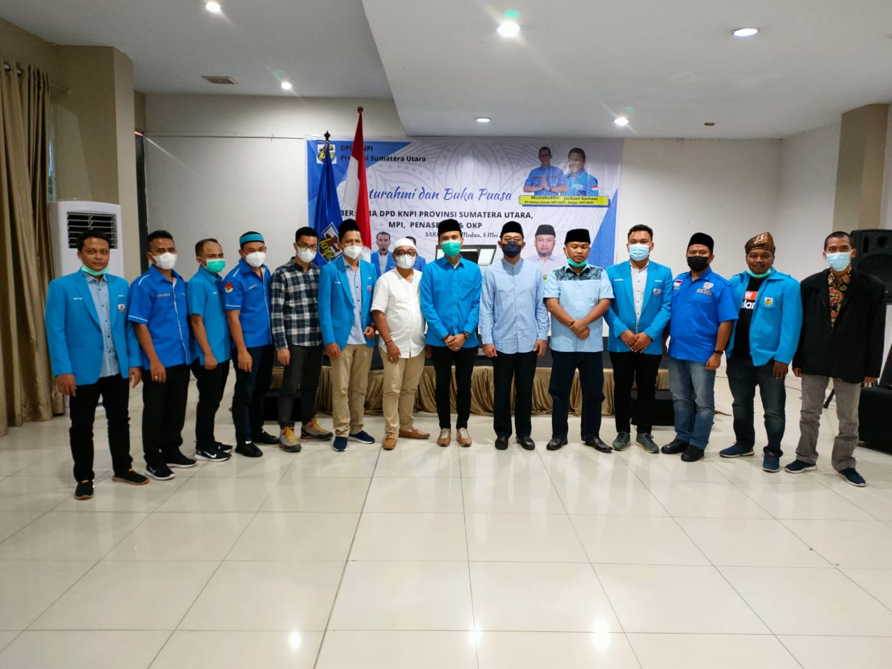 Silahturahmi &Buka Puasa KNPI Sumut, Gus Irawan Dorong KNPI Bersatu