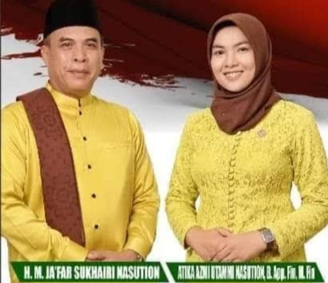 Sah, DPRD Madina Tetapkan Â Sukhairi-Atika jadi Bupati- Wabup Madina