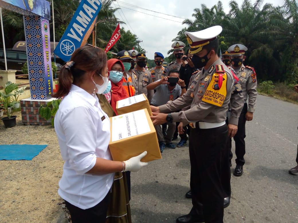 Jelang Lebaran, Dir Lantas Poldasu Cek Penyekatan Perbatasan Provinsi