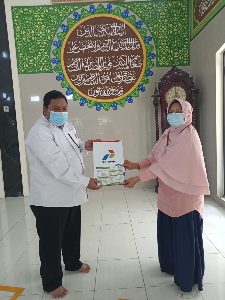 DD Waspada Terima Zakat Karyawan dari Bazma Pertamina MOR