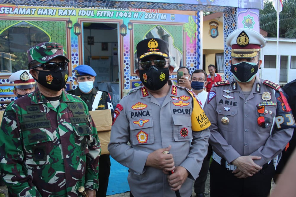 Operasi ketupat 2021 berakhir, Kapoldasu: Pos Pengamanan Pastikan Pelintas Antigen Swab