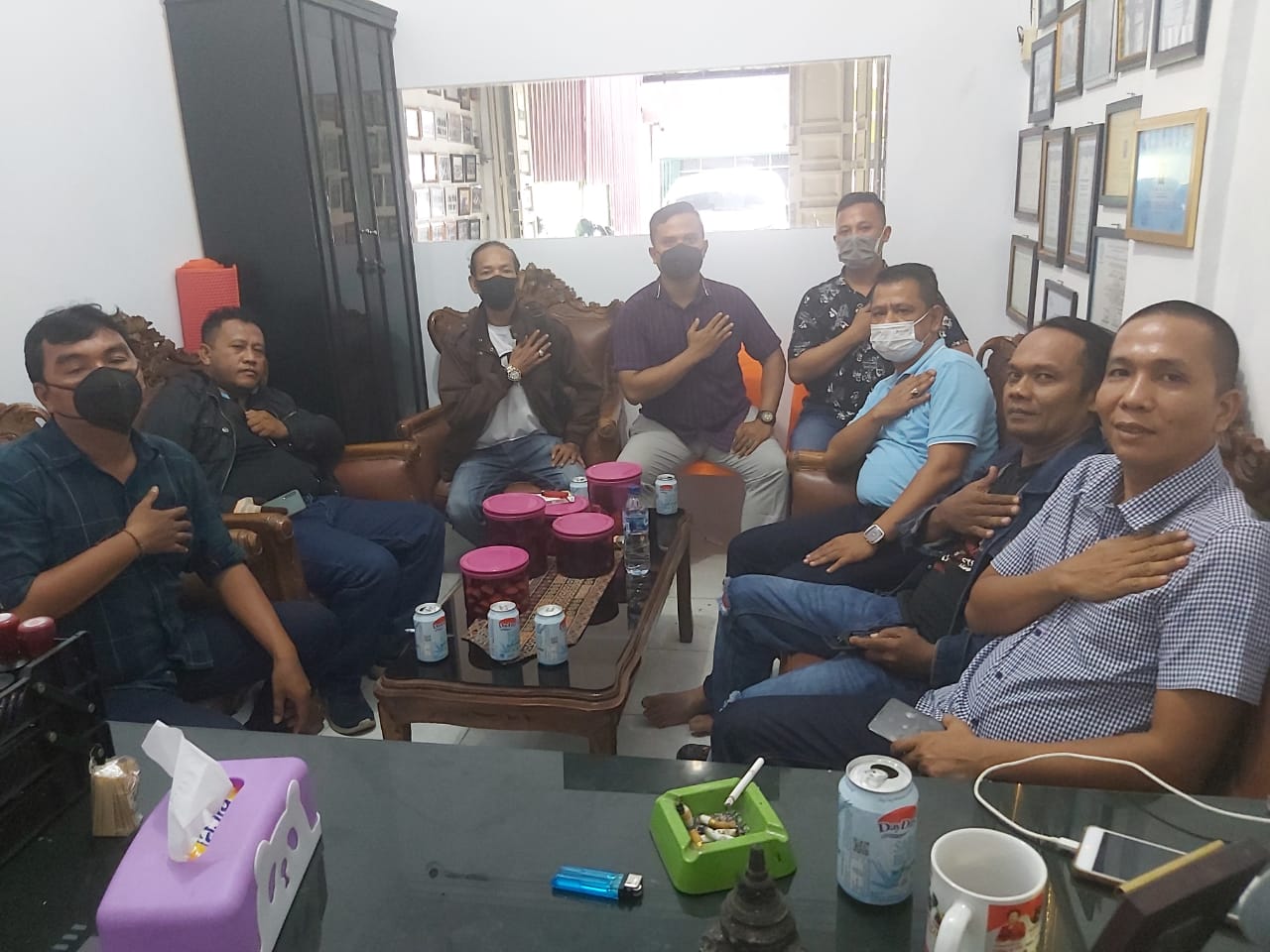 Pererat Silaturrahmi, Pewarta Polrestabes Medan Gelar Halal BihalalÂ 