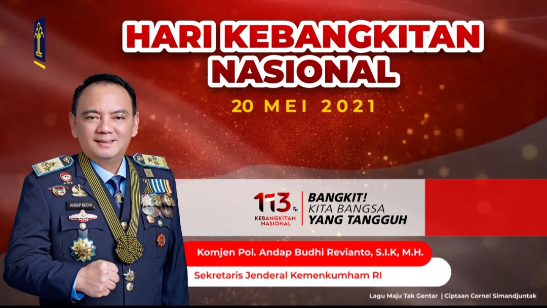 Sekjend Menkumham RIÂ  : Harkitnas Awal Kebangkitan Nasional
