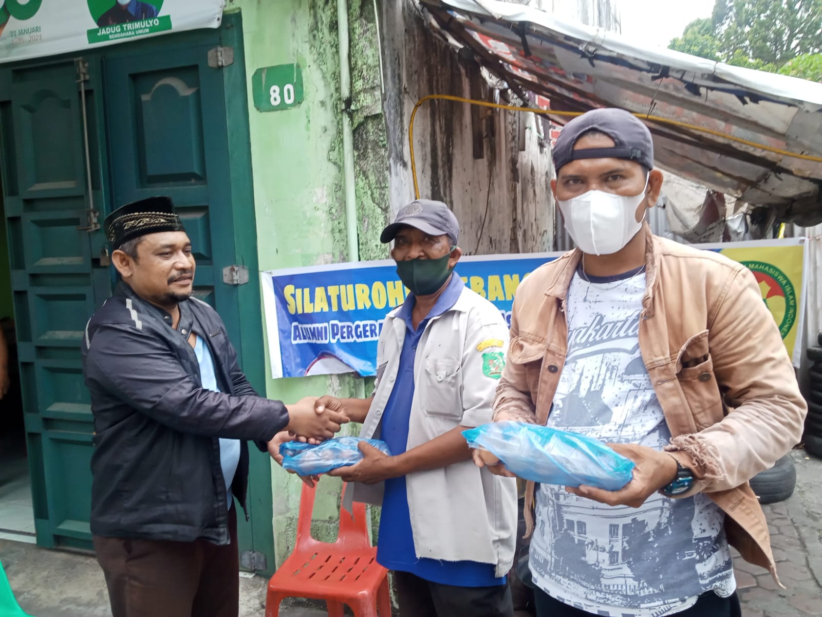 IKA PMII Medan Berbagi Dengan Masyarakat, Safrizal : Kepedulian Terhadap Sesama
