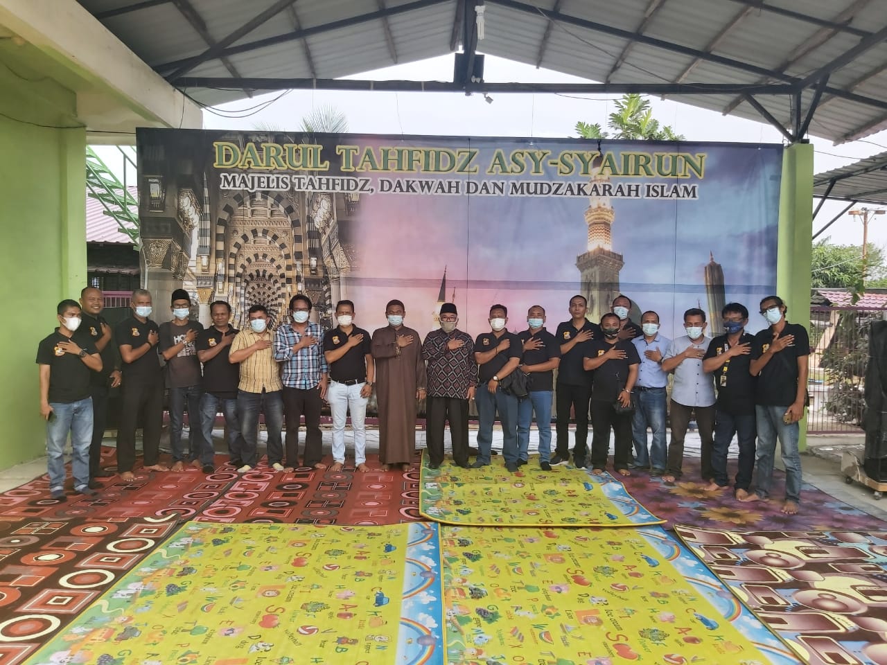 Pewarta Silaturahmi ke Darul Tahfidz Asy-Syairun