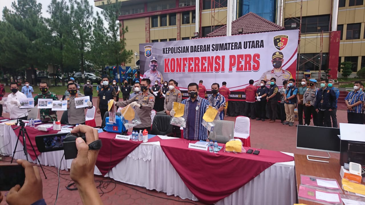 Poldasu Ungkap Praktik Perdagangan 185 Ribu Vaksin Perorang Rp 250 Ribu
