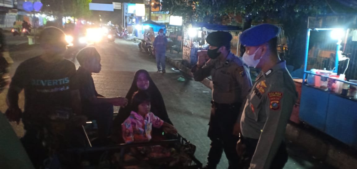 Tingkatkan Disiplin Prokes Cegah Covid-19, Polres Tanjung Balai Gekar Patroli dan Ops Yustisi