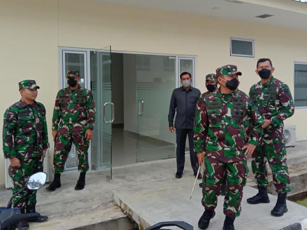 Pangdam I/BB Cek Fasilitas dan Layanan RSKI Covid-19 Pulau Galang