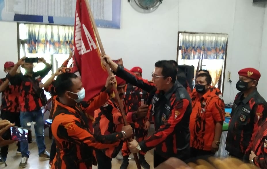 Muhamad Iskandar Pimpin PAC Pemuda Pancasila Pantai labu