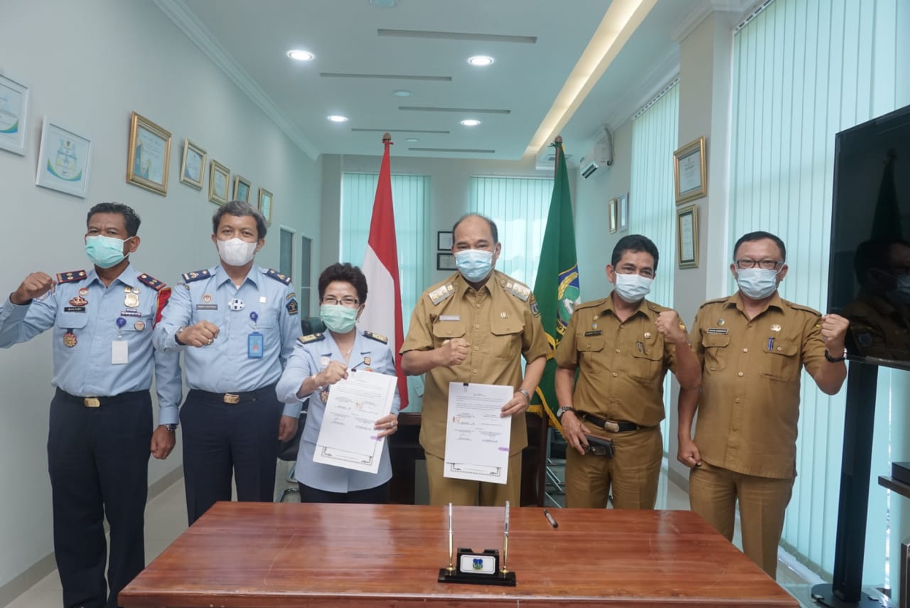 WALIKOTA PERPANJANG MASA PAKAI GEDUNG UNIT LAYANAN PASPOR (ULP) IMIGRASI TEBING TINGGI
