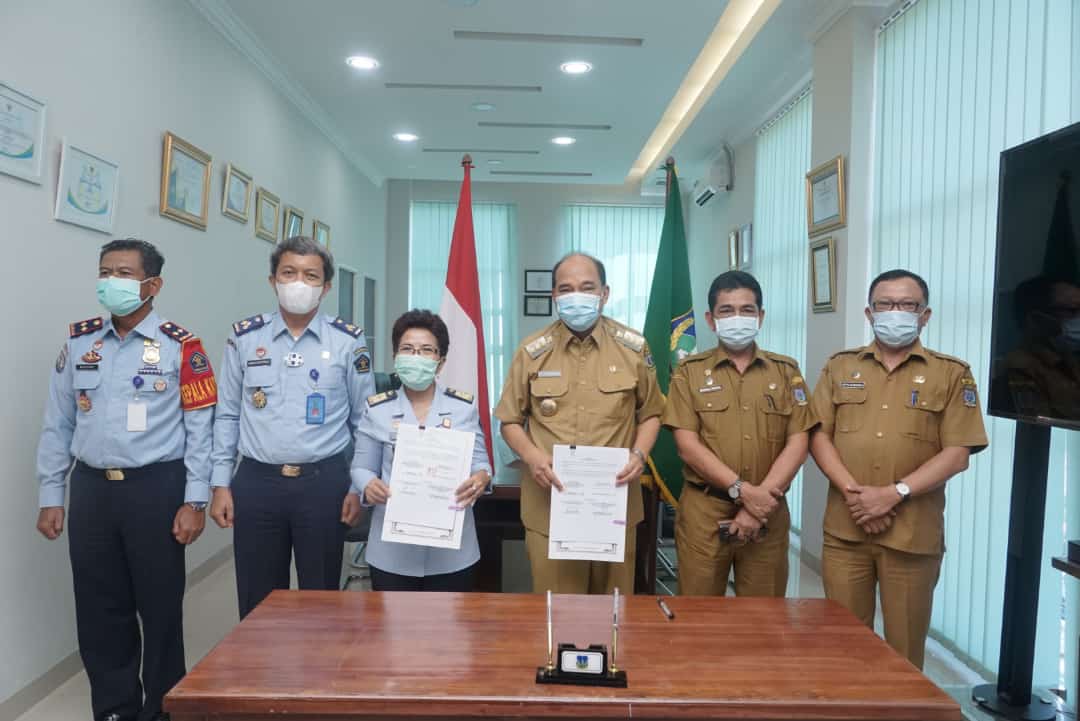 WALIKOTA PERPANJANG MASA PAKAI GEDUNG UNIT LAYANAN PASPOR (ULP) IMIGRASI TEBING TINGGI