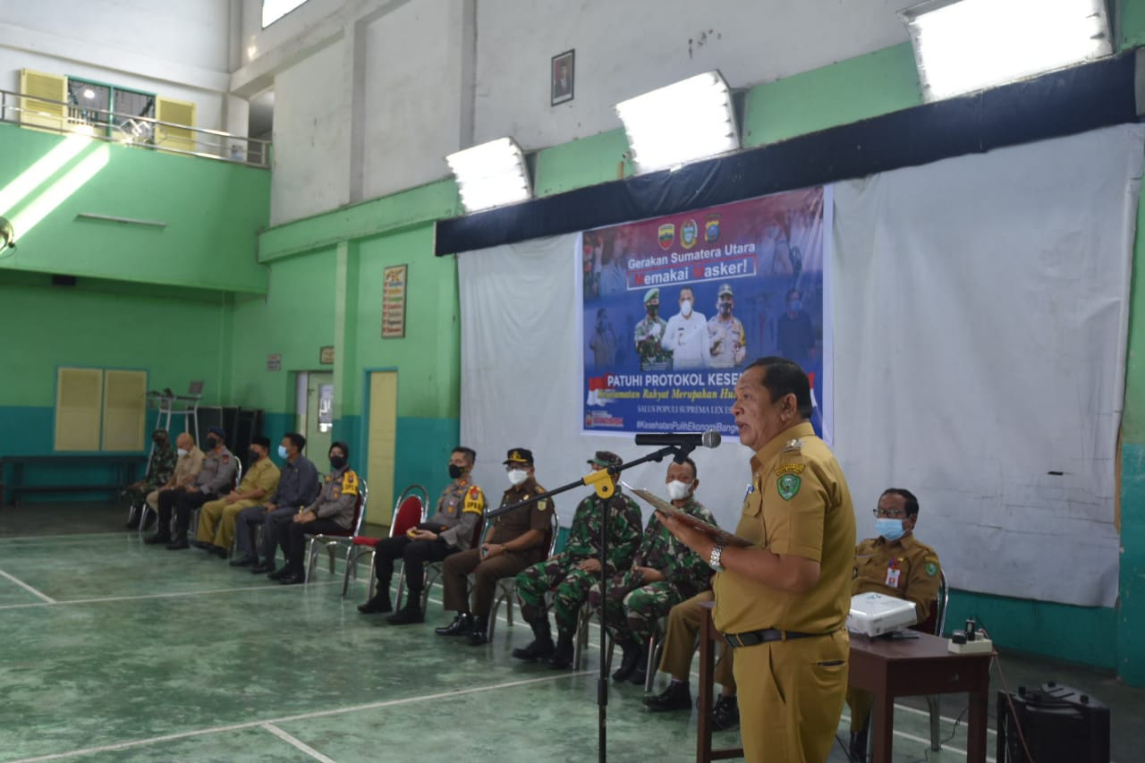 Lansia Antusias di Vaksin, Walikota Irsan Nasution : Apresiasi Kesadaran Masyarakat
