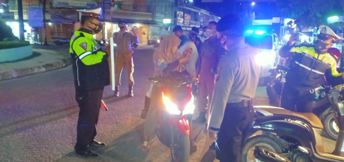 TNI-Polri Bersama Pemko Tanjung Balai Ops Yistisi Pendisiplinan Prokes dan Razia Tempat Hiburan Malam