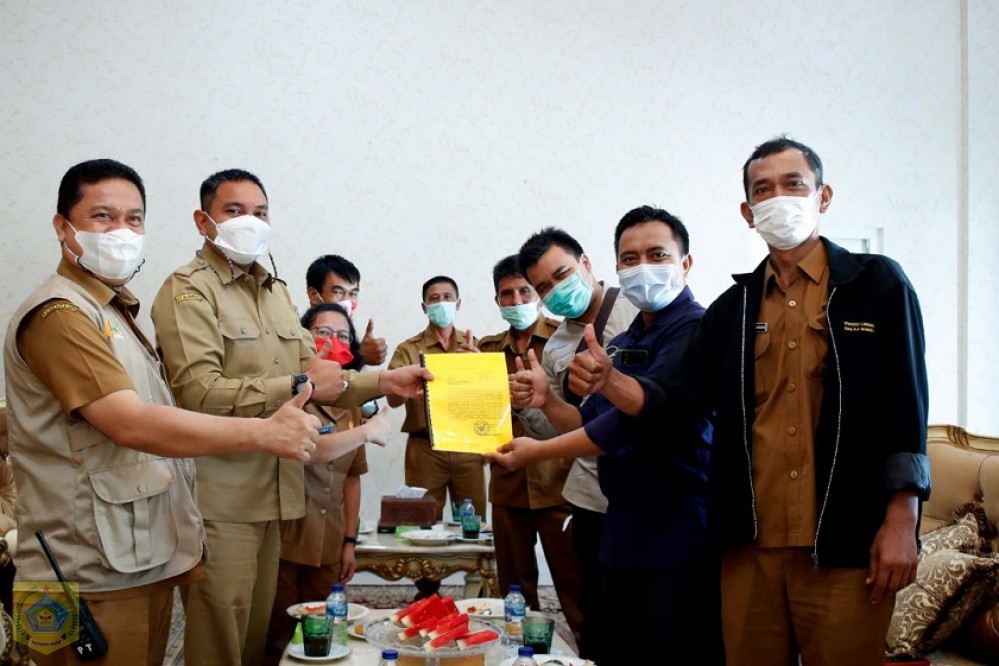 Bupati Pakpak Bharat Menerima Kunjungan Tim Direktorat Jenderal Holtikultura Kementerian PertanianÂ 