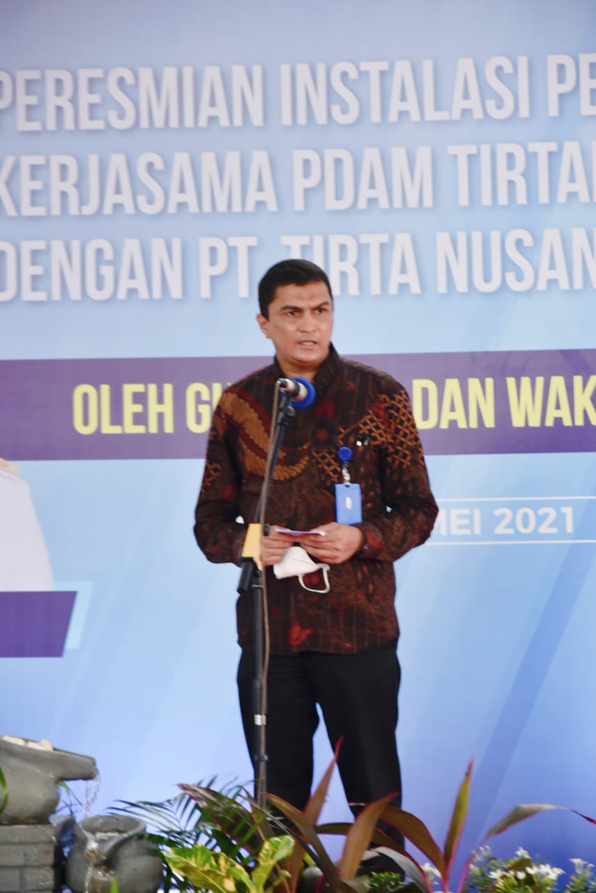 Gubsu Resmikan IPAM Denai, Dirut Kabir Bedi: Kejar Target 12.500 Liter/Detik