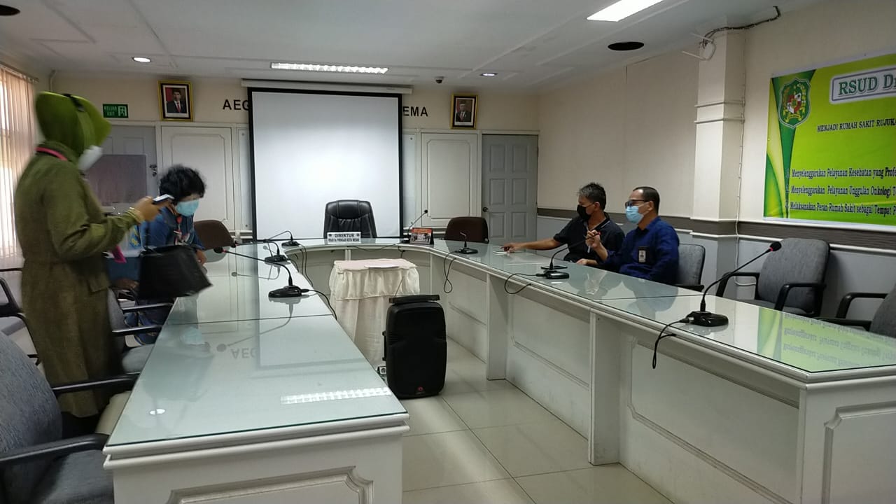 Kepala Ombudsman RI Abyadi Siregar Kujungi RSUD Pirngadi Terkait Oksigen Kosong