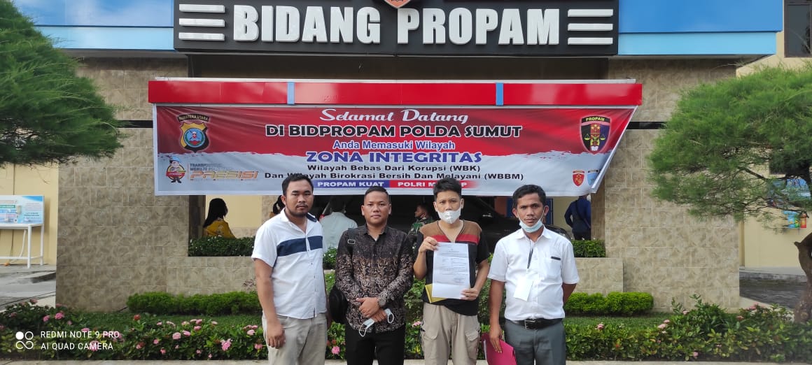 Oknum Polisi Beking Rentenir, Korban Penganiyaan Lapor ke Propam Sumut