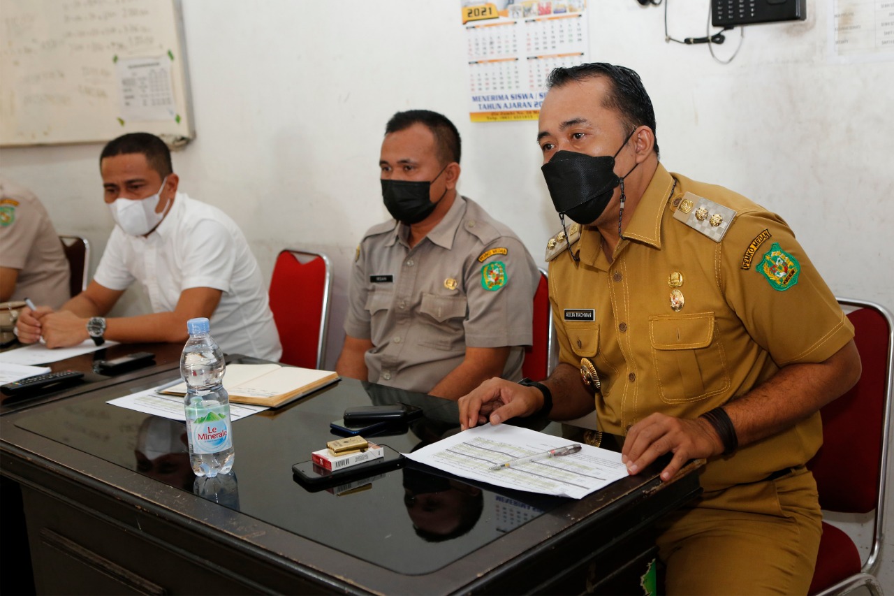 Sidak UPT V Dispenda, Wakil Wali Kota Medan: Target Akhir Tahun Rp2 Triliun
