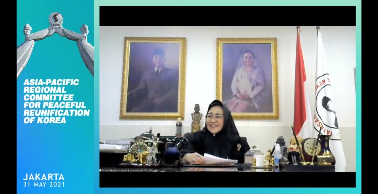 Kutip Dasasila Bandung, Rachmawati: Bangsa Korea Berhak Hidup Berdampingan Secara Damai