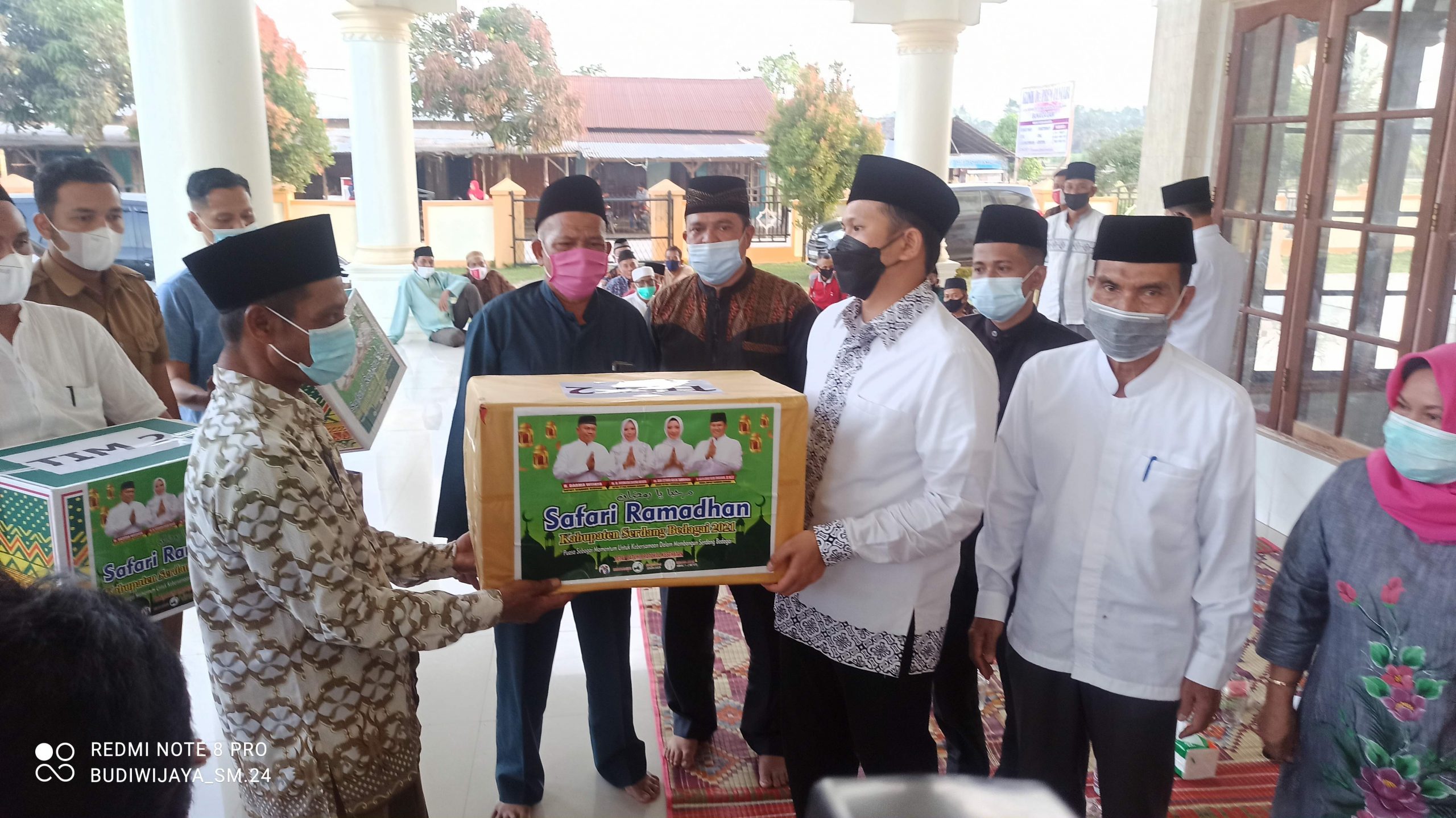 Safari Ramadhan ke Desa Pulau Gambar, Wakil Bupati Sergai Ingatkan Masyarakat Tentang Prokes