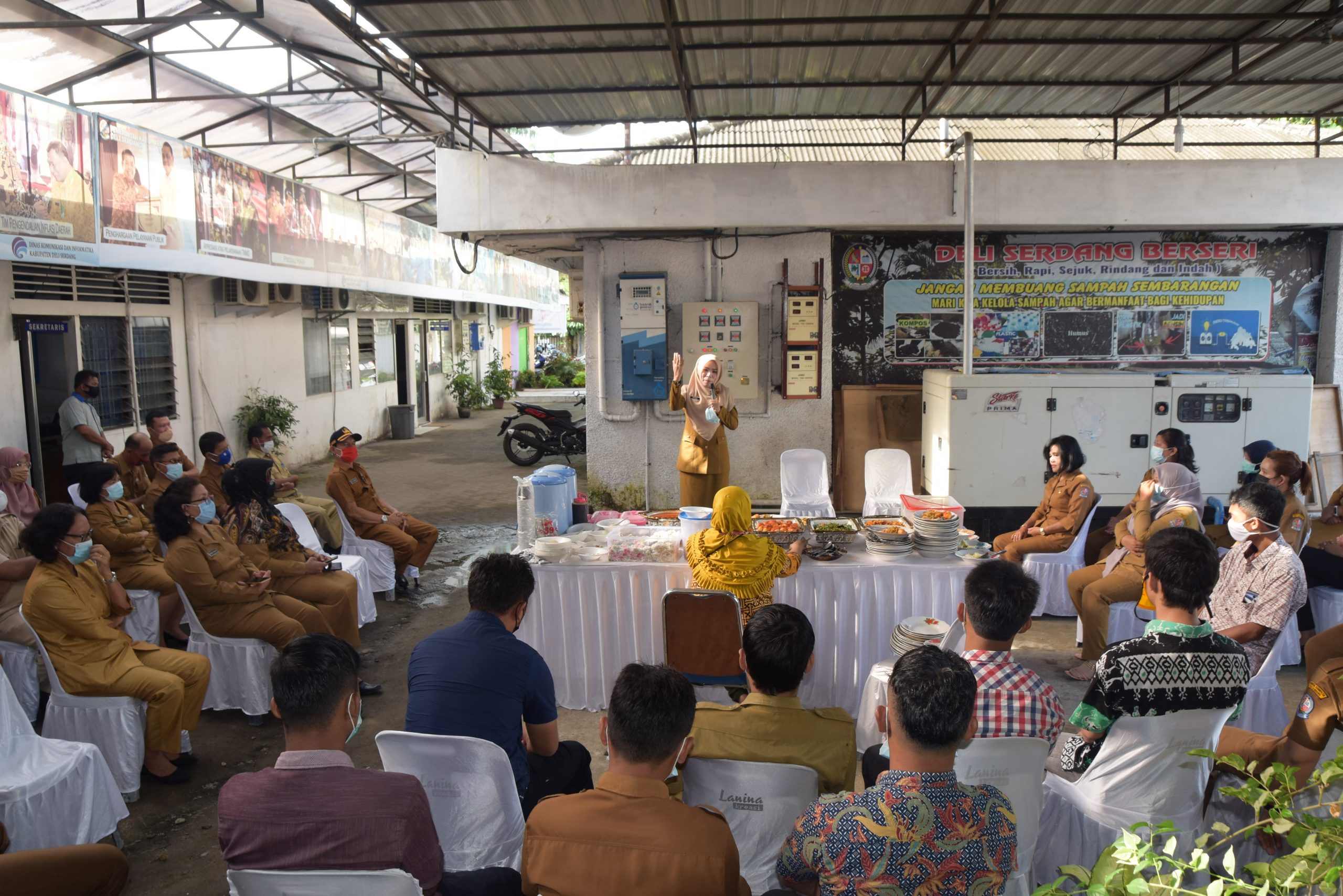 Hari Pertama Kerja, Kadis Kominfo Ajak Jajaran Kompak